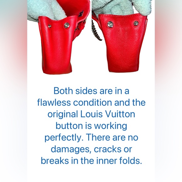 148 Preloved Louis Vuitton Rubis Tauruillon Lockme II BB ($$ Marked Down 2-9-25) - Picture 3 of 10